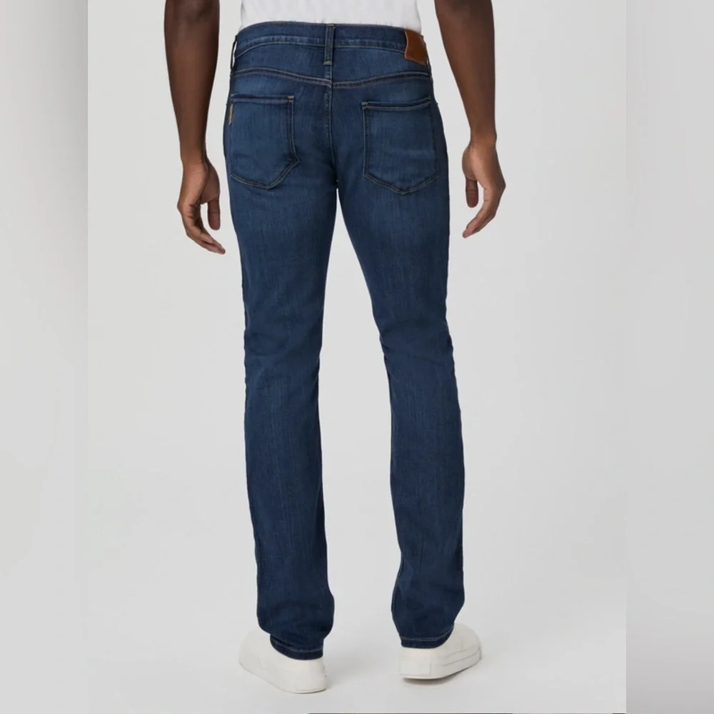 PAIGE Federal Slim Straight Jeans Transcend Denim Size 30x33.5 NWT